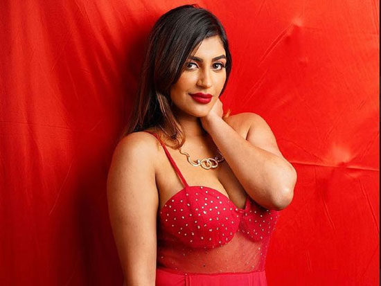 Ravishing Looks Of Yashika Aannand In Red